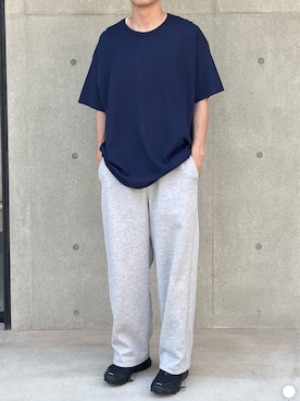 「アイテム（スニーカー）」を使った、rooptokyowearさん（メンズ・173cm）の夏コーディネート