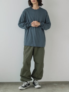 「ROOPTOKYO（ループトウキョウ）のアイテム」を使った、rooptokyowearさん（メンズ・173cm）の夏コーディネート