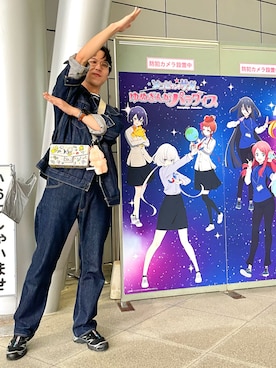 「アイテム（チャーム）」を使った、けろちゃんさん（メンズ・180cm）の秋コーディネート