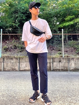 けろちゃんさん（メンズ・179cm）の夏コーディネート