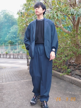 けろちゃんさん(メンズ・180cm)の春コーディネート