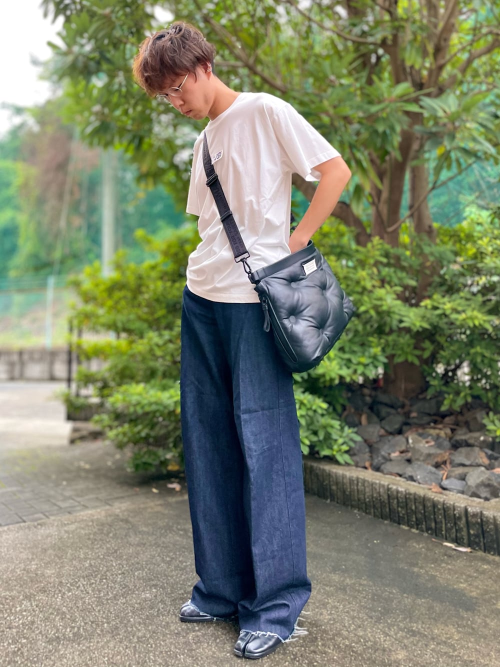 けろちゃん｜MM6 Maison MargielaのTシャツ/カットソーを使った