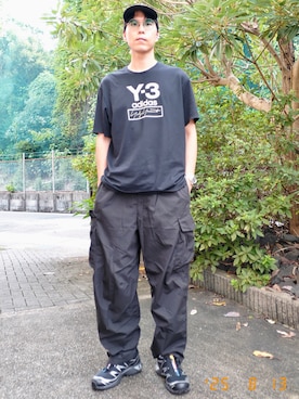 「アイテム（アナログ腕時計）」を使った、けろちゃんさん（メンズ・180cm）の夏コーディネート