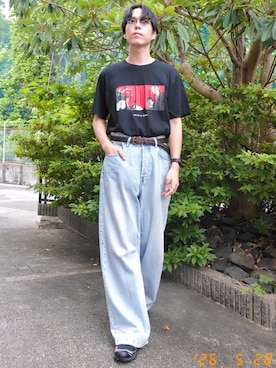 けろちゃんさん（メンズ・180cm）の夏コーディネート