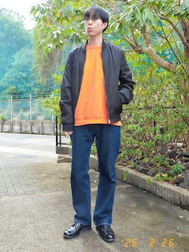 「A.D.S.R.（エーディーエスアール）のアイテム」を使った、けろちゃんさん（メンズ・180cm）の春コーディネート