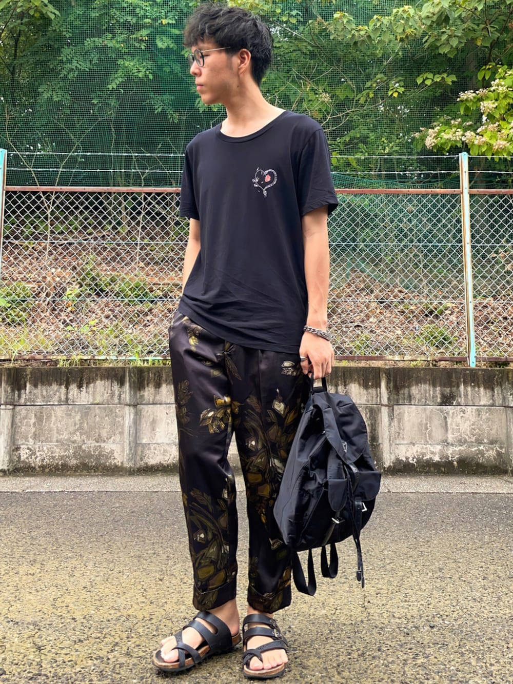 ユナイテッドトウキョウ　ボタニカルフラワー　アンクルパンツ ユナイテッドトウキョウ ボタニカルフラワー テーパード