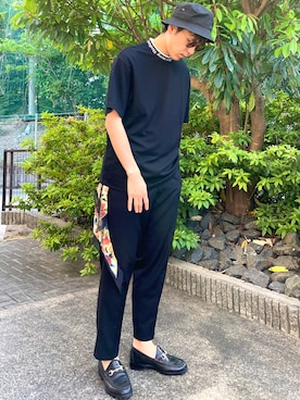 「Paul Smith COLLECTION（ポールスミスコレクション）のアイテム」を使った、けろちゃんさん（メンズ・179cm）の夏コーディネート
