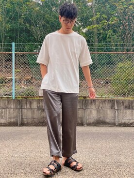 「LEPSIM（レプシィム）のアイテム」を使った、けろちゃんさん（メンズ・179cm）の夏コーディネート
