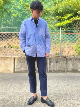 けろちゃんさん（メンズ・179cm）の夏コーディネート