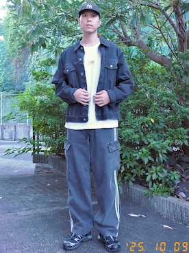 けろちゃんさん（メンズ・180cm）の秋コーディネート