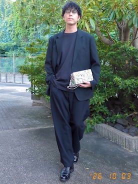 けろちゃんさん（メンズ・180cm）の秋コーディネート