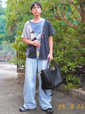 「アイテム（イヤーカフ）」を使った、けろちゃんさん（メンズ・180cm）の秋コーディネート
