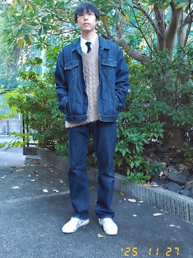 「アイテム（アクセサリー）」を使った、けろちゃんさん（メンズ・180cm・30代）の秋コーディネート