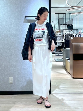 Makiさん（レディース・173cm）の夏コーディネート