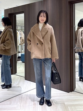 「MILOS（ミロス）のアイテム」を使った、Makiさん（レディース・173cm）の秋コーディネート