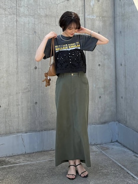 Makiさん（レディース・173cm）の春コーディネート