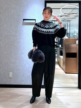 Makiさん（レディース・173cm）の冬コーディネート