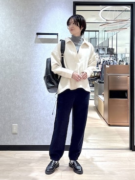 「アイテム（バックパック/リュック）」を使った、Makiさん（レディース・173cm・30代）の秋コーディネート