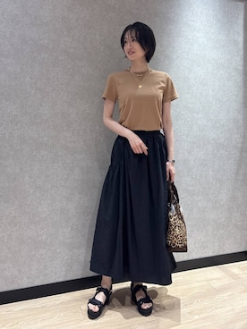 「Drifter（ドリフター）のアイテム（バッグ）」を使った、Makiさん（レディース・173cm）の夏コーディネート