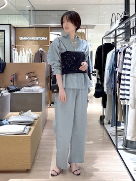 Makiさん（レディース・173cm）の春コーディネート