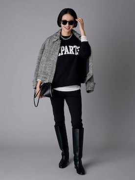 Makiさん（レディース・173cm）の秋コーディネート