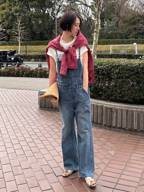 BARNYARDSTORM デニムサロペット Mサイズ