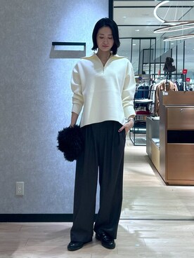 Makiさん（レディース・173cm）の冬コーディネート