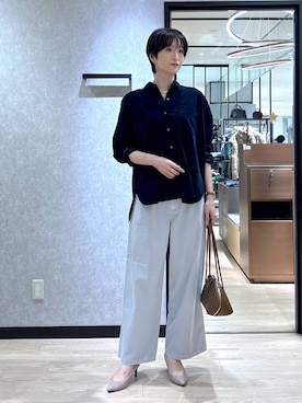 「アイテム（その他小物）」を使った、Makiさん（レディース・173cm）の秋コーディネート