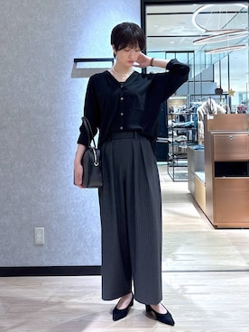 「アイテム（その他小物）」を使った、Makiさん（レディース・173cm）の秋コーディネート