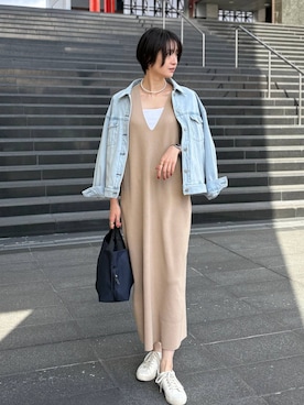 Makiさん（レディース・173cm）の冬コーディネート