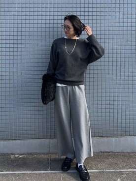 Makiさん（レディース・173cm）の冬コーディネート