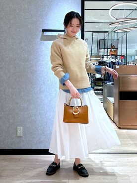 Makiさん（レディース・173cm）の冬コーディネート