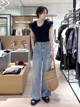 Makiさん（レディース・173cm）の春コーディネート