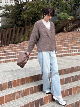 「アイテム（その他小物）」を使った、Makiさん（レディース・173cm）の秋コーディネート