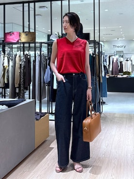 「アイテム（サンダル）」を使った、Makiさん（レディース・173cm・30代）の夏コーディネート