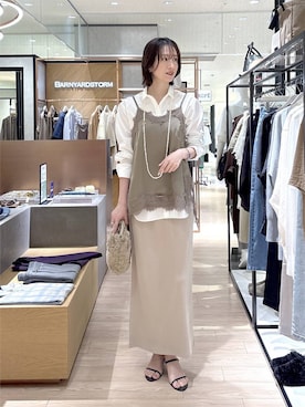 Makiさん（レディース・173cm）の夏コーディネート