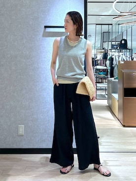 「BARNYARDSTORM（バンヤードストーム）のBARNYARDSTORM / メタルチョーカー（チョーカー）」を使った、Makiさん（レディース・173cm）の夏コーディネート