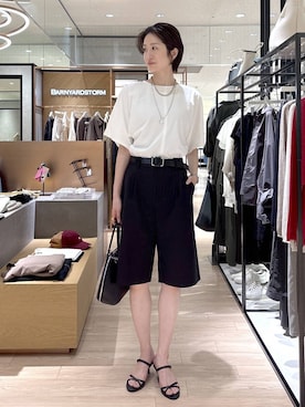 「ADD CULUMN（アドカラム）のアイテム」を使った、Makiさん（レディース・173cm）の春コーディネート