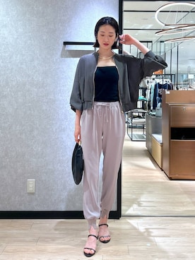 「BARNYARDSTORM（バンヤードストーム）のBARNYARDSTORM / メタルチョーカー（チョーカー）」を使った、Makiさん（レディース・173cm）の春コーディネート