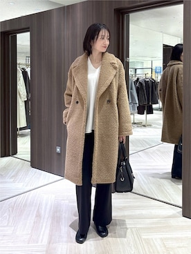 「MILOS（ミロス）のアイテム」を使った、Makiさん（レディース・173cm）の秋コーディネート