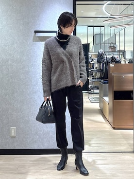 「BARNYARDSTORM（バンヤードストーム）のアイテム」を使った、Makiさん（レディース・173cm）の秋コーディネート