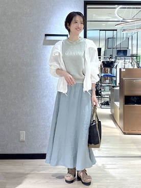 「BARNYARDSTORM（バンヤードストーム）のアイテム（トップス）」を使った、Makiさん（レディース・173cm）の春コーディネート