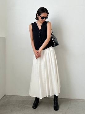 Makiさん（レディース・173cm）の夏コーディネート