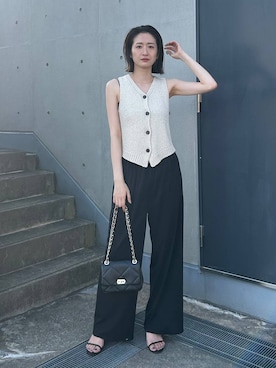 Makiさん（レディース・173cm）の春コーディネート