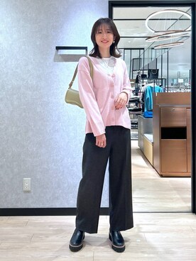 Makiさん（レディース・173cm）の冬コーディネート