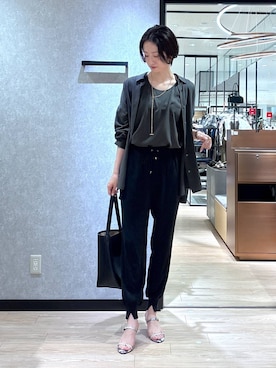 「アイテム（タンクトップ）」を使った、Makiさん（レディース・173cm・30代）の夏コーディネート