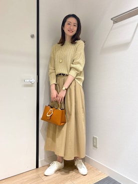 Makiさん（レディース・173cm）の冬コーディネート