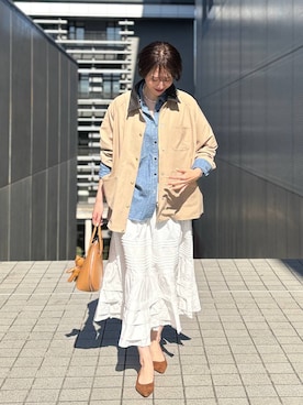 Makiさん（レディース・173cm）の春コーディネート