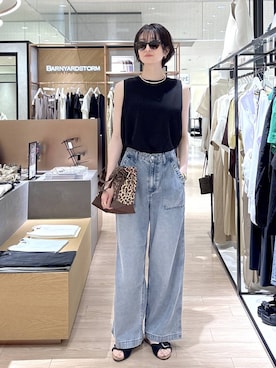「Drifter（ドリフター）のアイテム」を使った、Makiさん（レディース・173cm）の春コーディネート