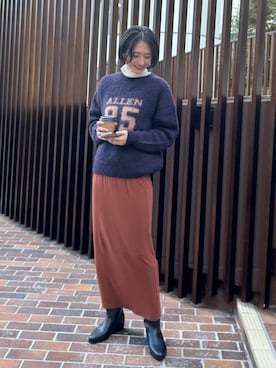 Makiさん（レディース・173cm）の秋コーディネート